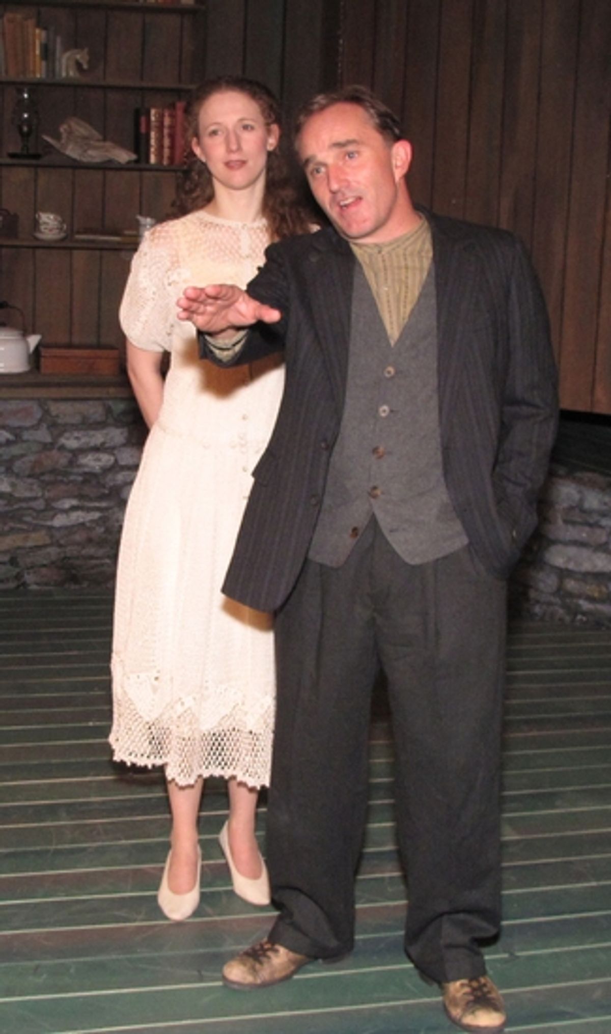 Cassandra Bissell and Ron Rains at 