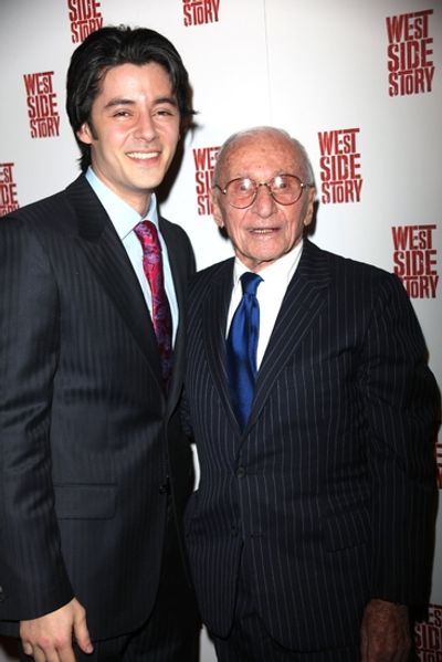 George Akram and Arthur Laurents
 Photo