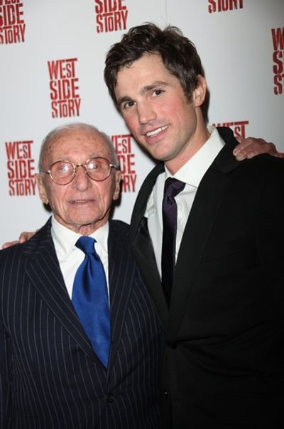 Arthur Laurents and Matt Cavenaugh
 Photo