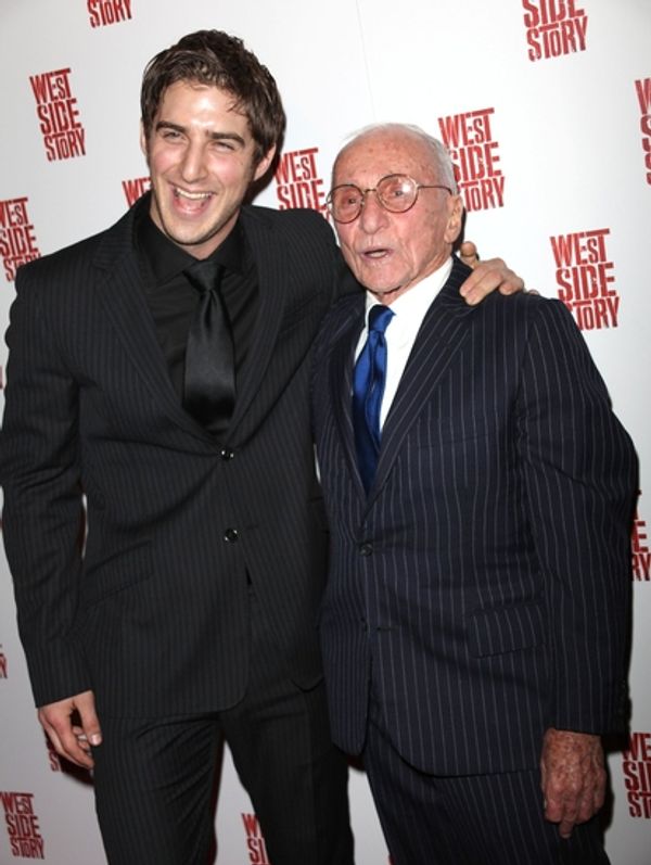 Cody Green and Arthur Laurents
 Photo
