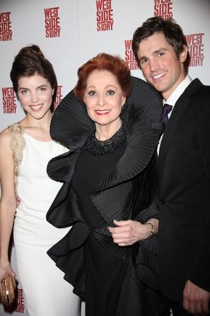 Josefina Scaglione, Carol Lawrence and Matt Cavenaugh Photo