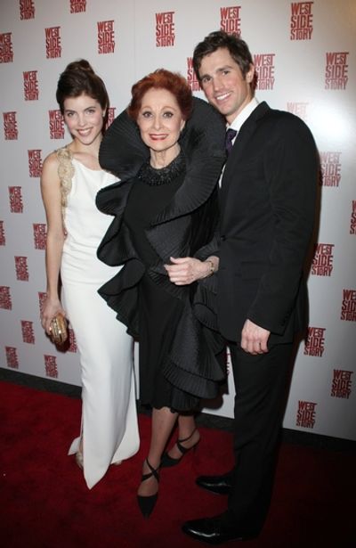 Josefina Scaglione, Carol Lawrence and Matt Cavenaugh Photo