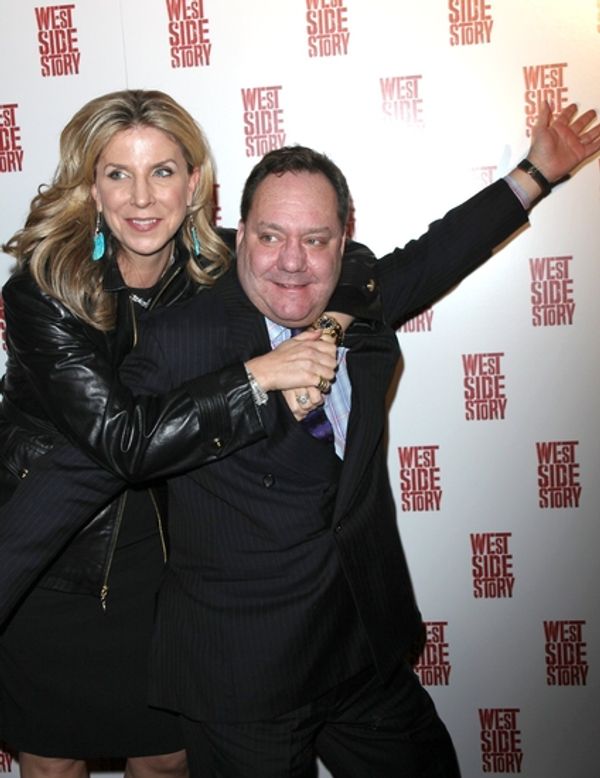 Margo MacNabb and James L. Nederlander
 Photo
