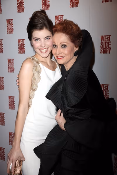 Josefina Scaglione and Carol Lawrence Photo