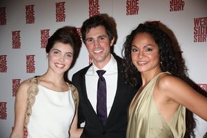 Josefina Scaglione, Matt Cavenaugh and Karen Olivo Photo