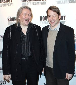 Christopher Hampton and Matthew Broderick Photo