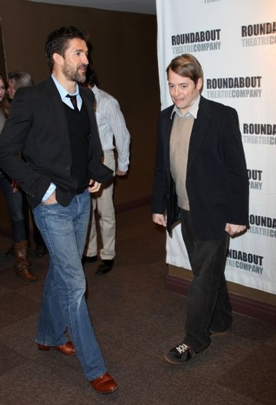 Jonathan Cake and Matthew Broderick Photo