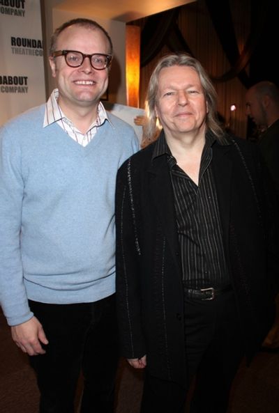 David Grindley and Christopher Hampton Photo