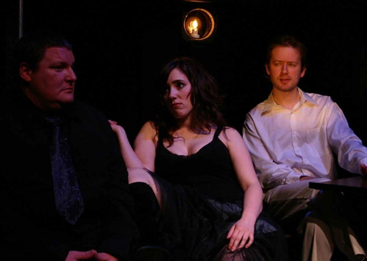 Howie Johnson, Sue Redman and Jeremy Fisher at 