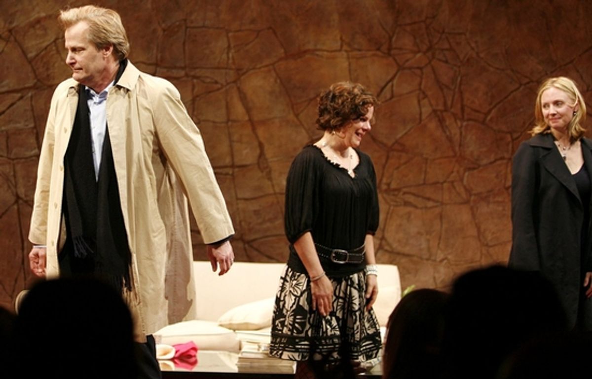 Jeff Daniels, Marcia Gay Harden and Hope Davis at 