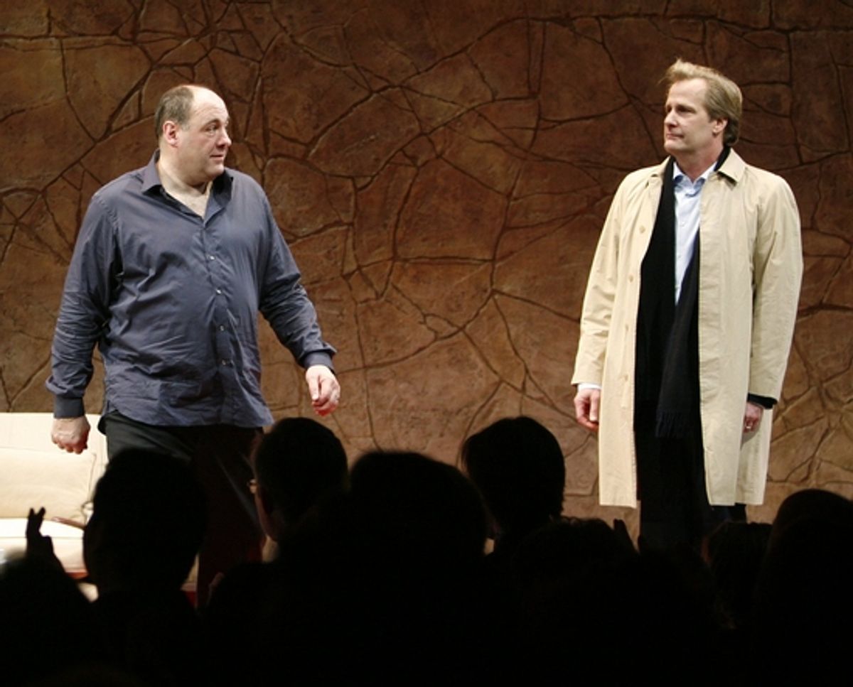 James Gandolfini and Jeff Daniels at 