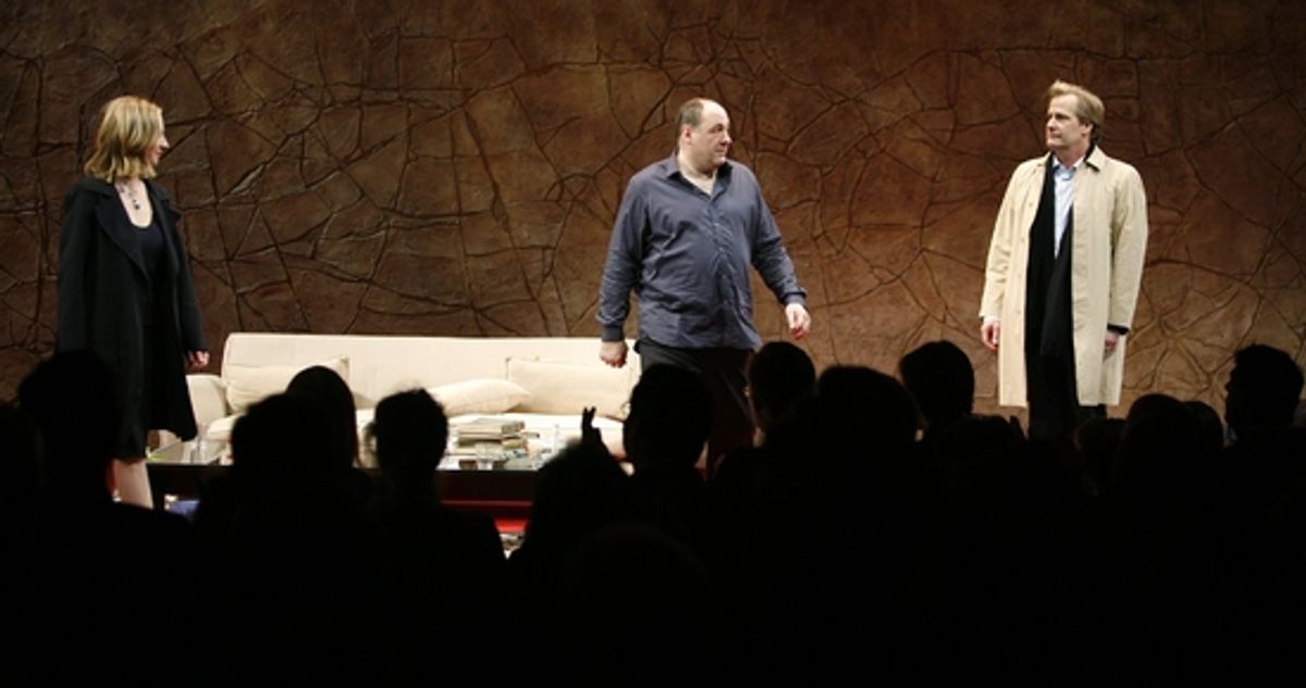 Hope Davis, James Gandolfini and Jeff Daniels at 