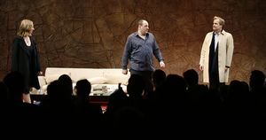 Hope Davis, James Gandolfini and Jeff Daniels @ BroadwayWorld Hope Davis, James Gandolfini and Jeff Daniels Photo