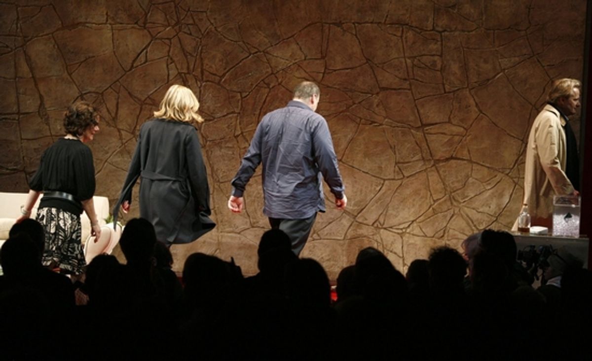 Marcia Gay Harden and Hope Davis at 