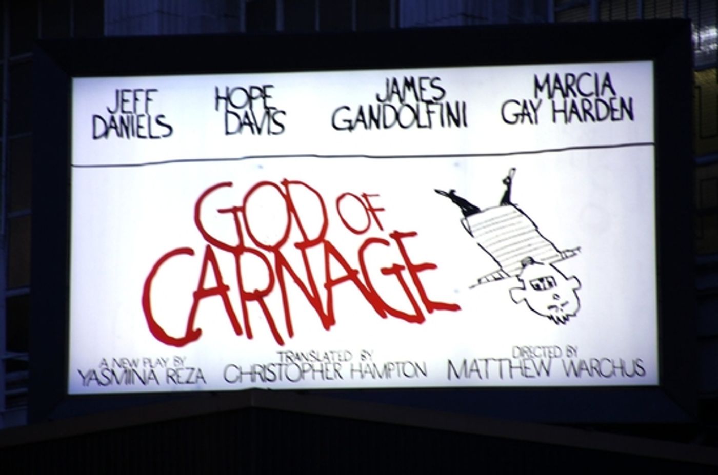 Photo Coverage: GOD OF CARNAGE Opening Night Curtain Call at the Bernard Jacobs  Image