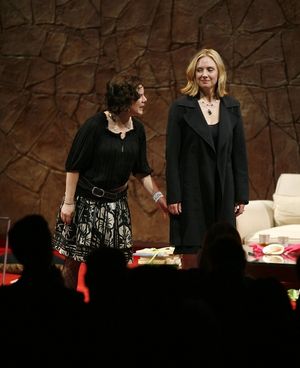 Marcia Gay Harden and Hope Davis @ BroadwayWorld Marcia Gay Harden and Hope Davis Photo