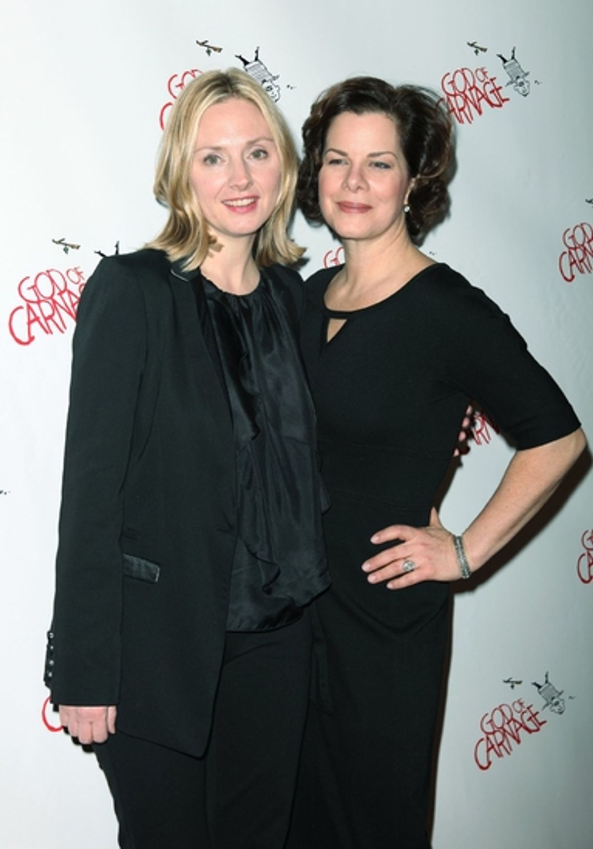 Hope Davis and Marcia Gay Harden at 