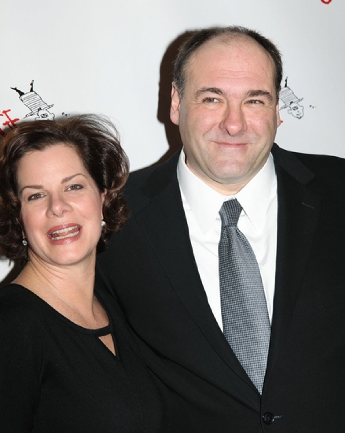 Marcia Gay Harden and James Gandolfini at 