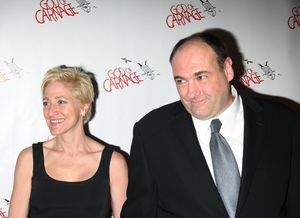 Edie Falco and James Gandolfini Photo