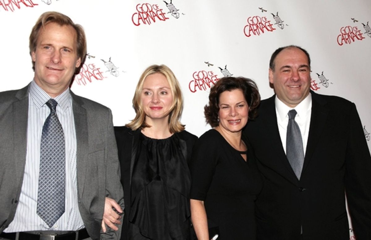 Jeff Daniels, Hope Davis, James Gandolfini and Marcia Gay Harden at 