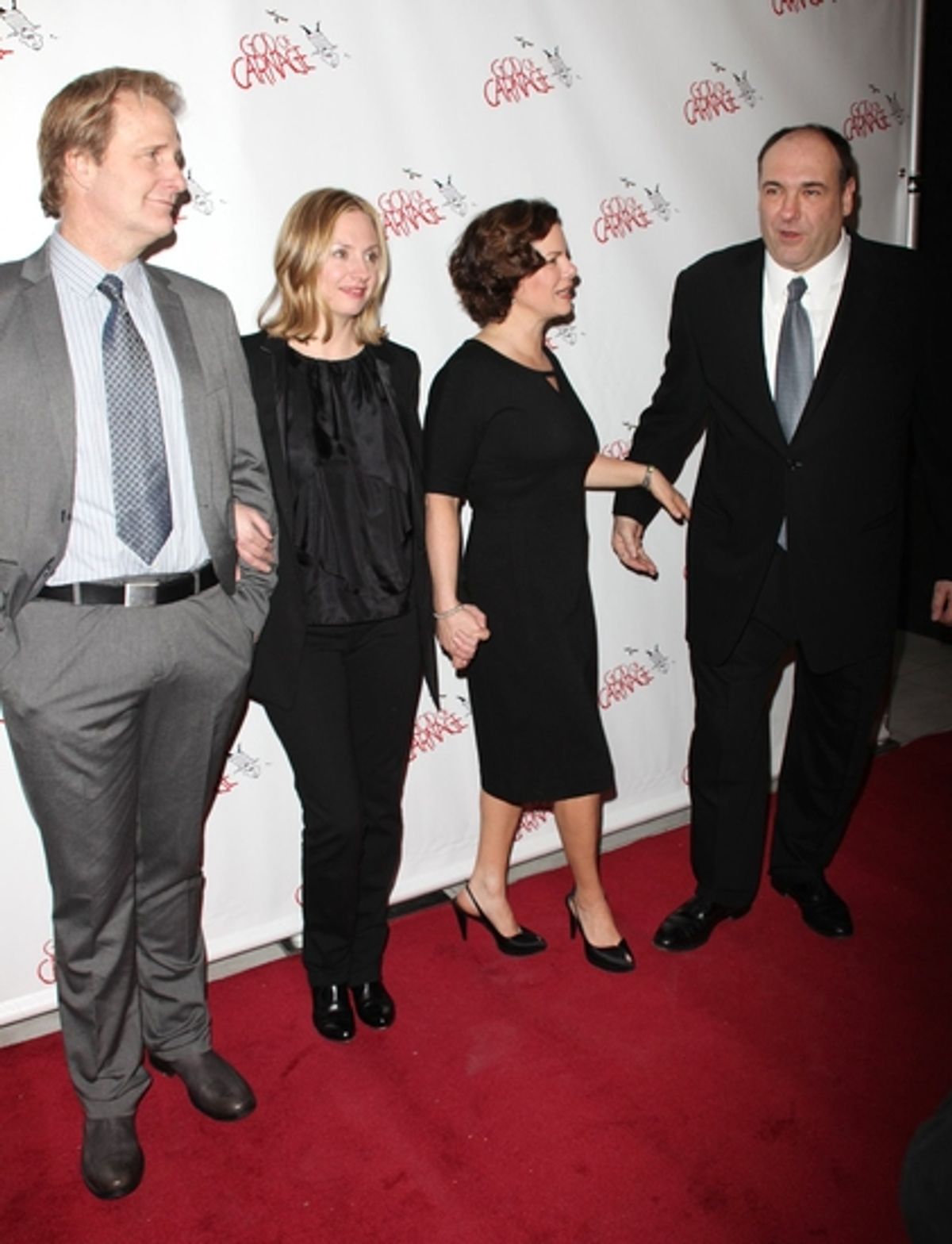 Jeff Daniels, Hope Davis, James Gandolfini and Marcia Gay Harden at 