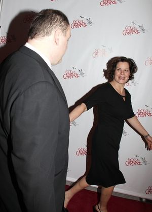 James Gandolfini and Marcia Gay Harden Photo