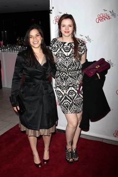 America Ferrera and Amber Tamblyn Photo