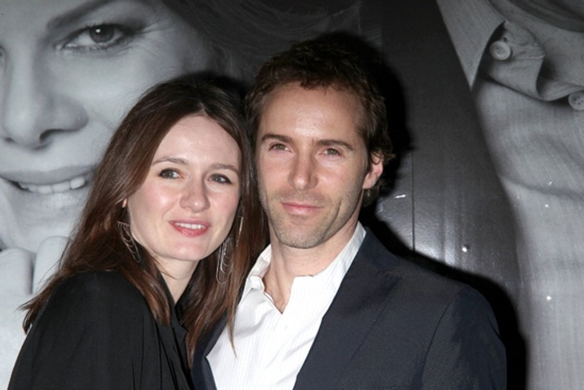 Emily Mortimer and Alessandro Nivola at 