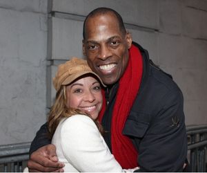 Jennifer Cody (Gypsy Robe Winner-SHREK) & Adrian Bailey

 Photo