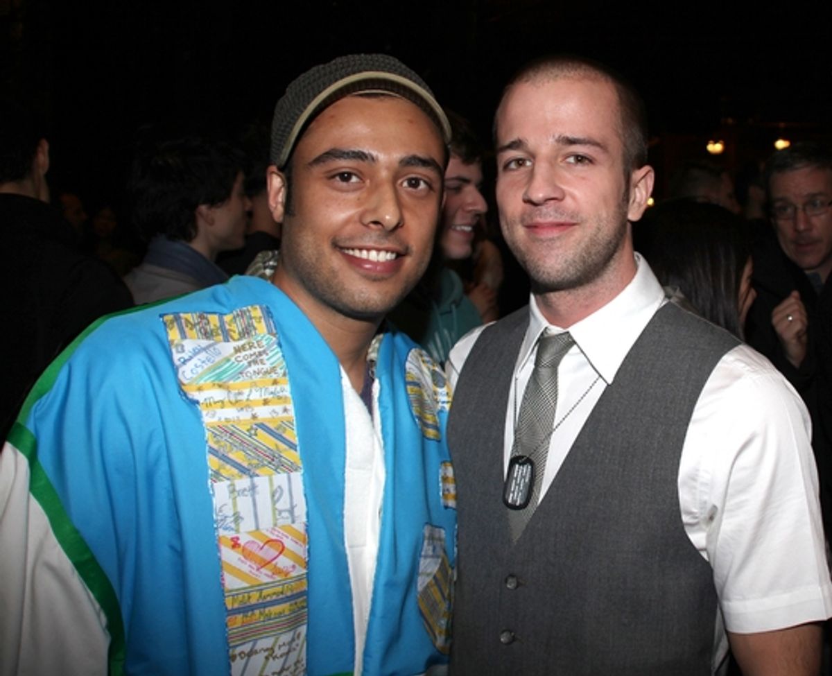 Manuel Herrera and Curtis Holbrook at 