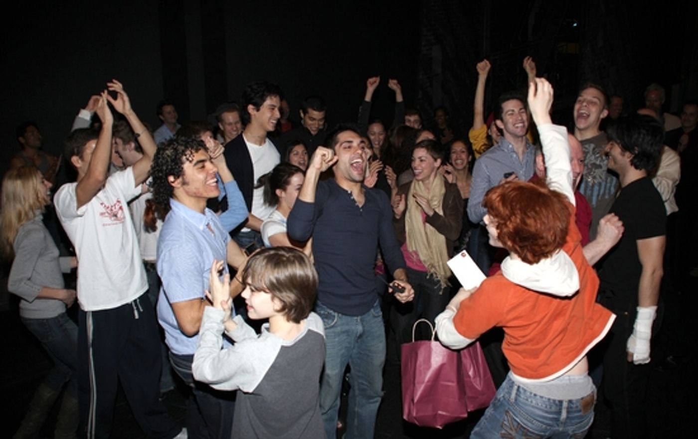 Photo Coverage: WEST SIDE STORY Gypsy Robe Ceremony  Image