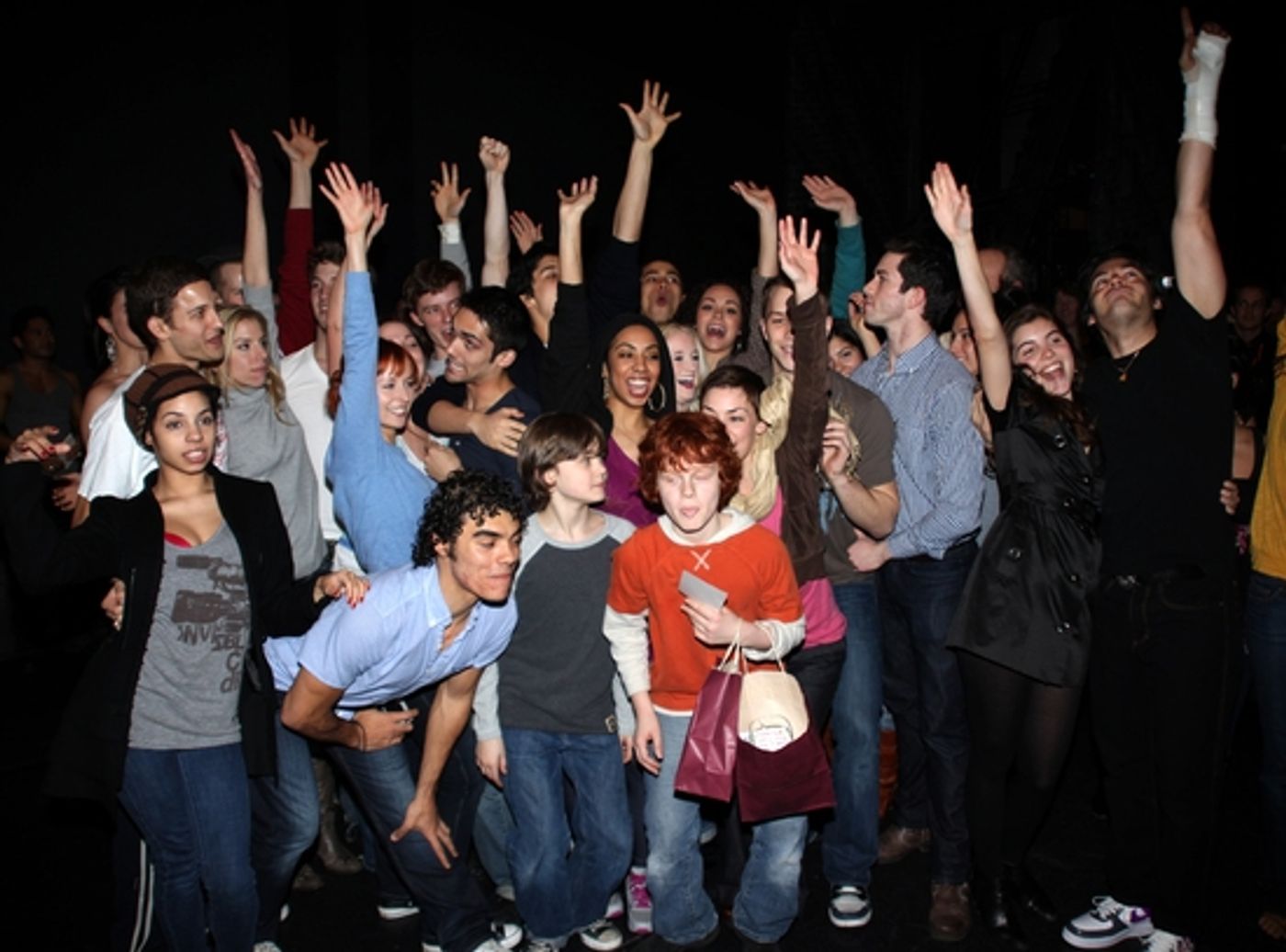 Photo Coverage: WEST SIDE STORY Gypsy Robe Ceremony  Image