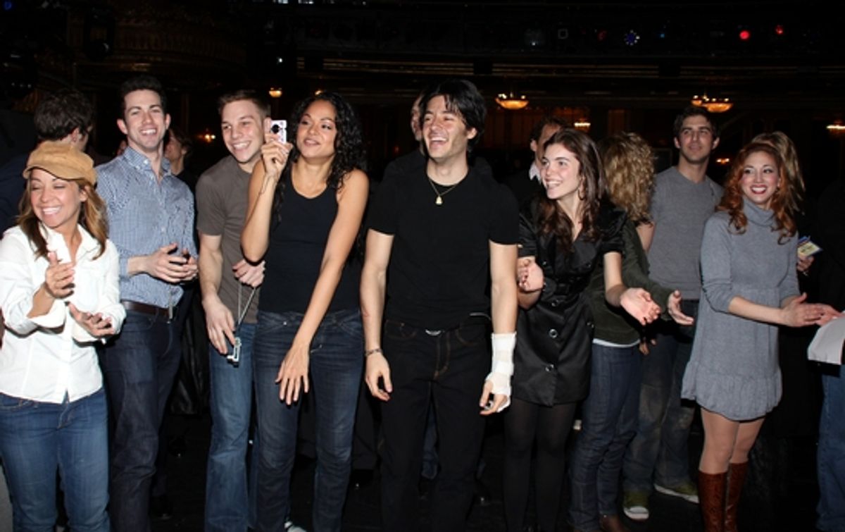 Jennifer Cody, Karen Olivo and the West Side Story cast

 at 