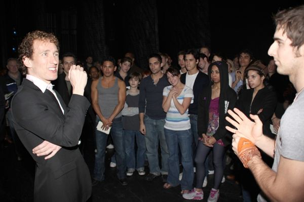 Jeffrey Seller, Cody Green and the West Side Story cast

 Photo