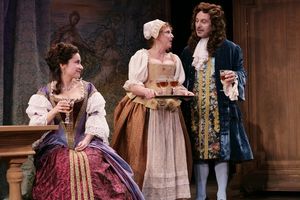 Rachel Botchan, Robin Leslie Brown, and Dominic Cuskern Photo