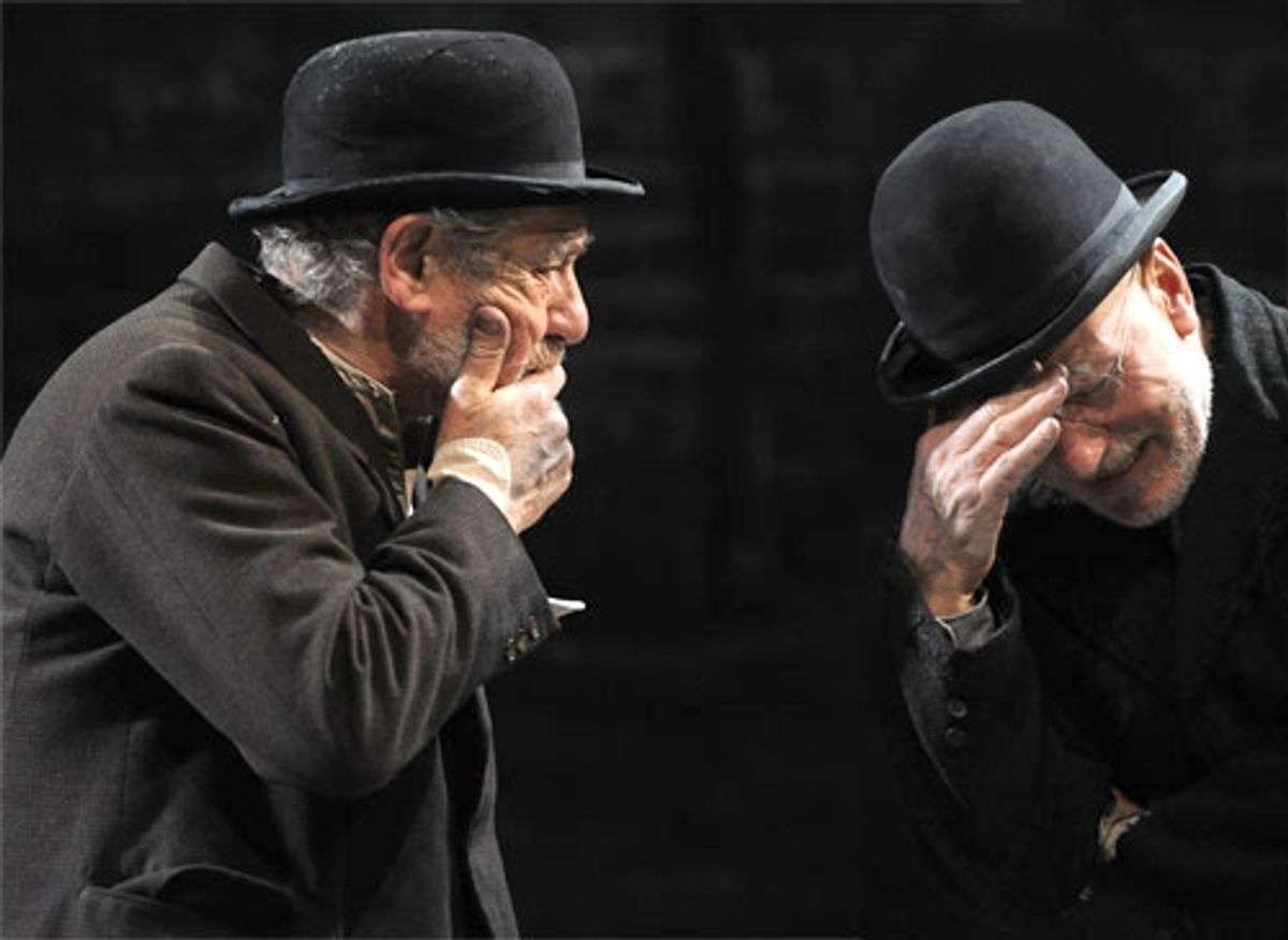 Patrick Stewart and Ian McKellen at 