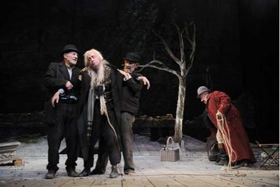 Simon Callow, Ian McKellen, Patrick Stewart, and Ronald Pickup Photo