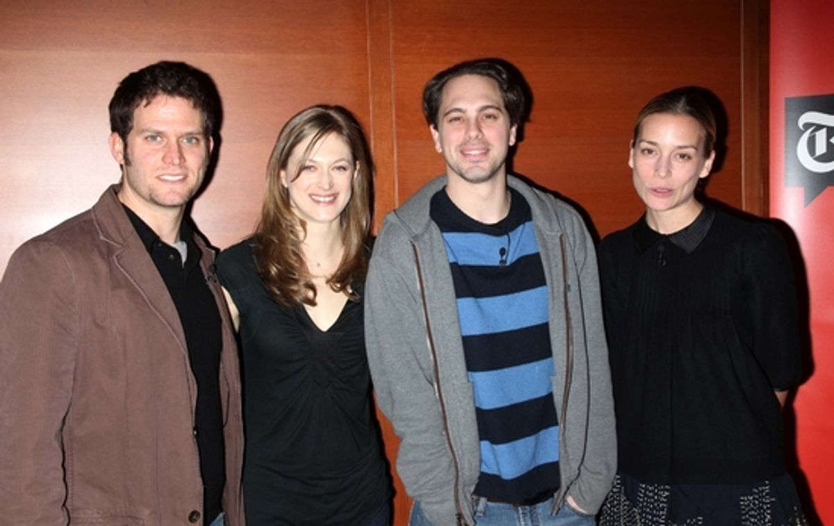 Steven Pasquale, Marin Ireland, Thomas Sadoski and Piper Perabo at 