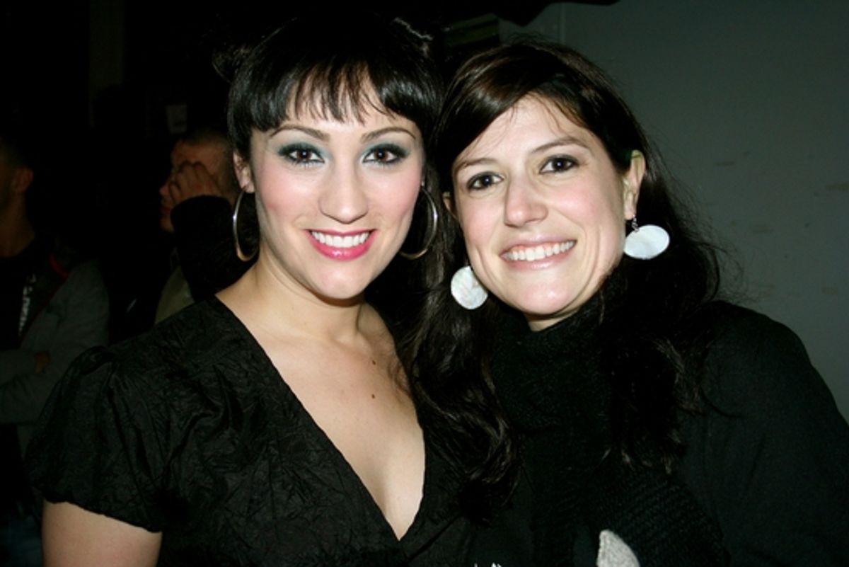 Eden Espinosa and Nicole Parker

 at 