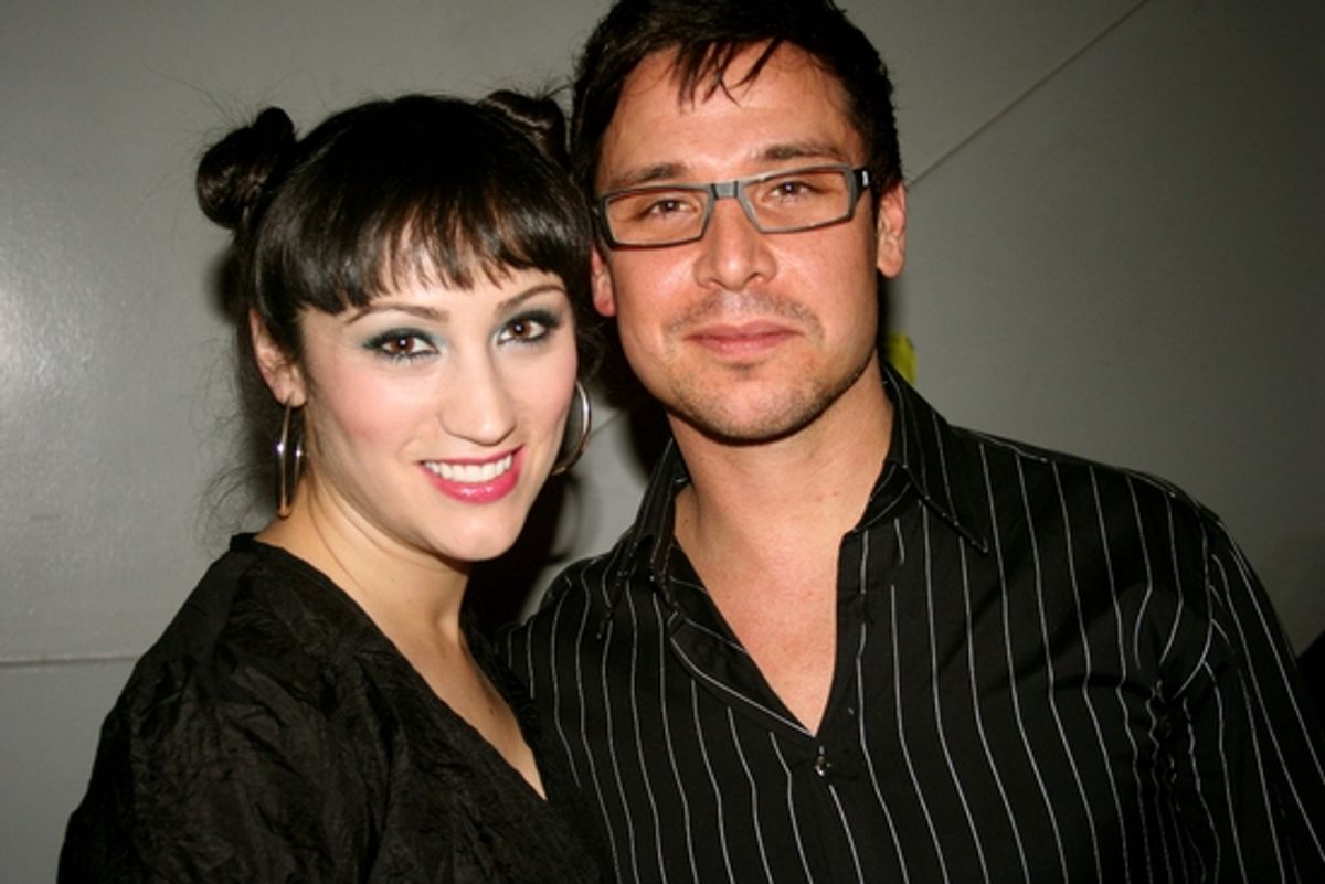 Eden Espinosa and Kristoffer Cusick

 at 