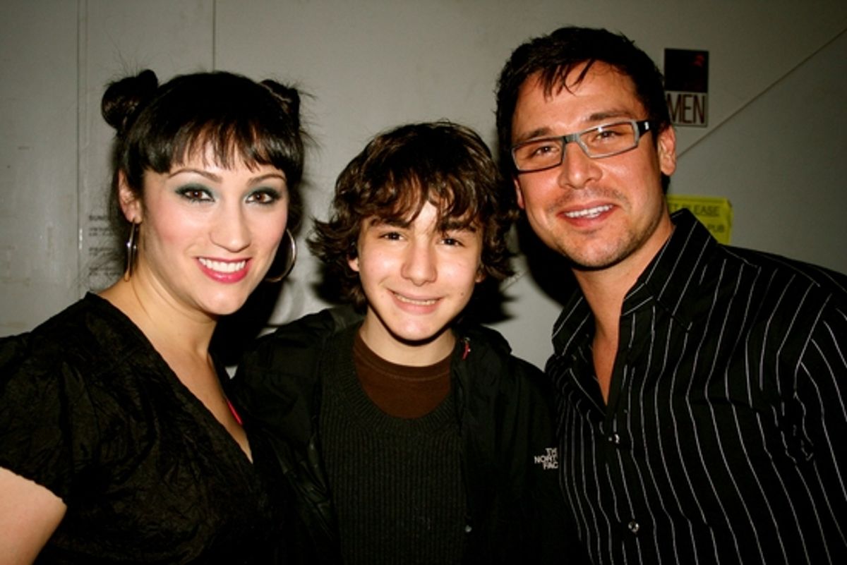 Eden Espinosa, Aaron Simon Gross and Kristoffer Cusick

 at 