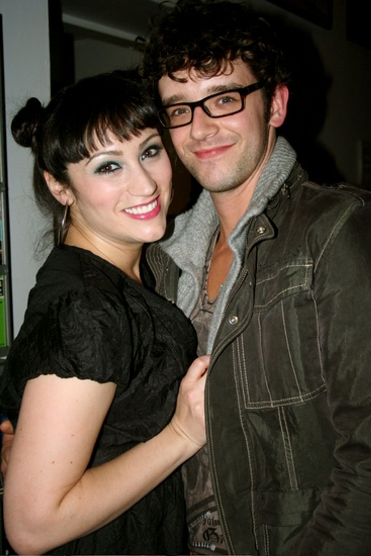 Eden Espinosa and Michael Urie

 at 