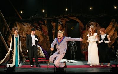 Susan Sarandon, William Sadler, Geoffrey Rush, Lauren Ambrose and Andrea Martin Photo