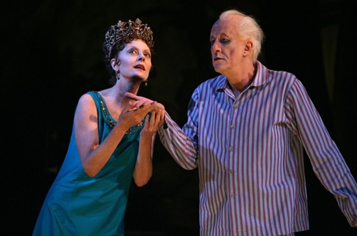 Susan Sarandon and Geoffrey Rush at 