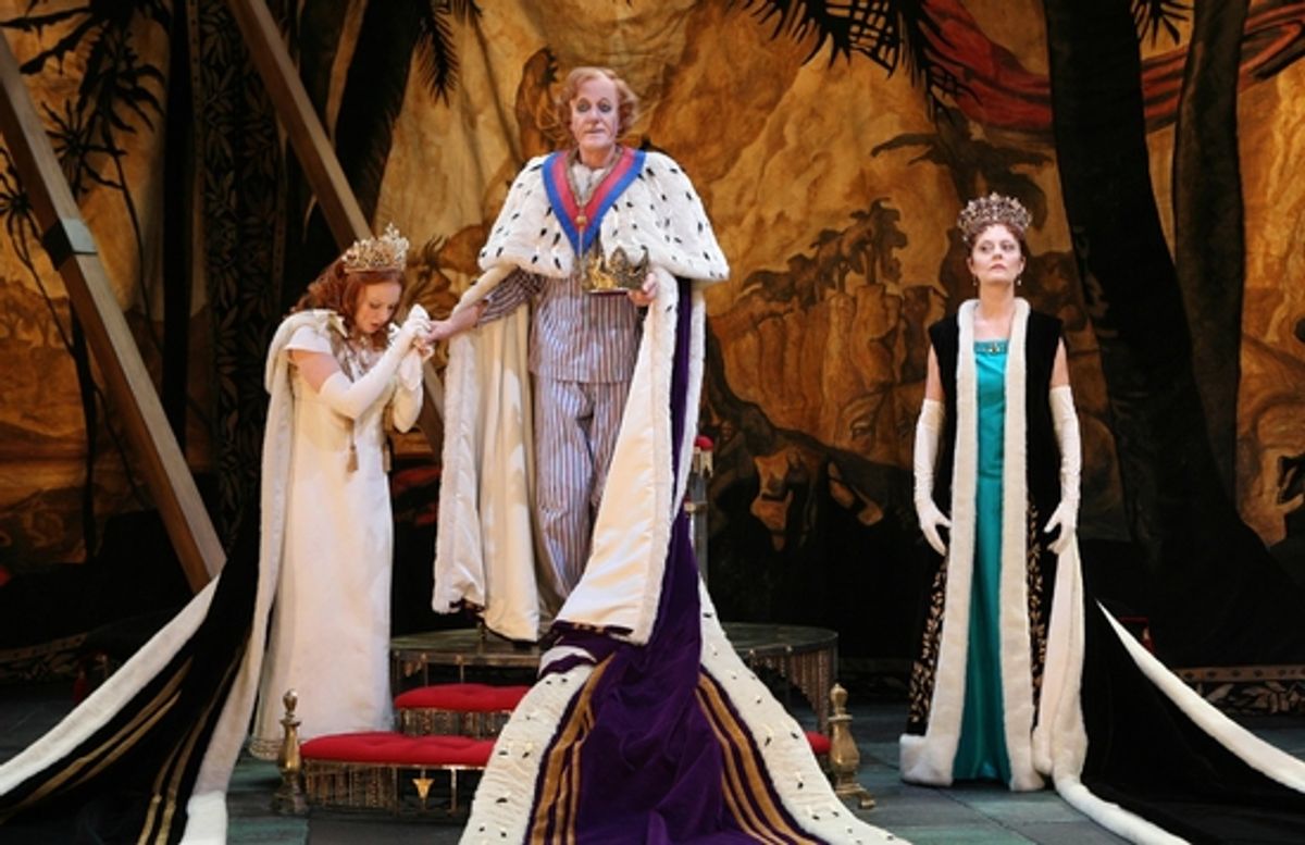 Lauren Ambrose, Geoffrey Rush and Susan Sarandon at 