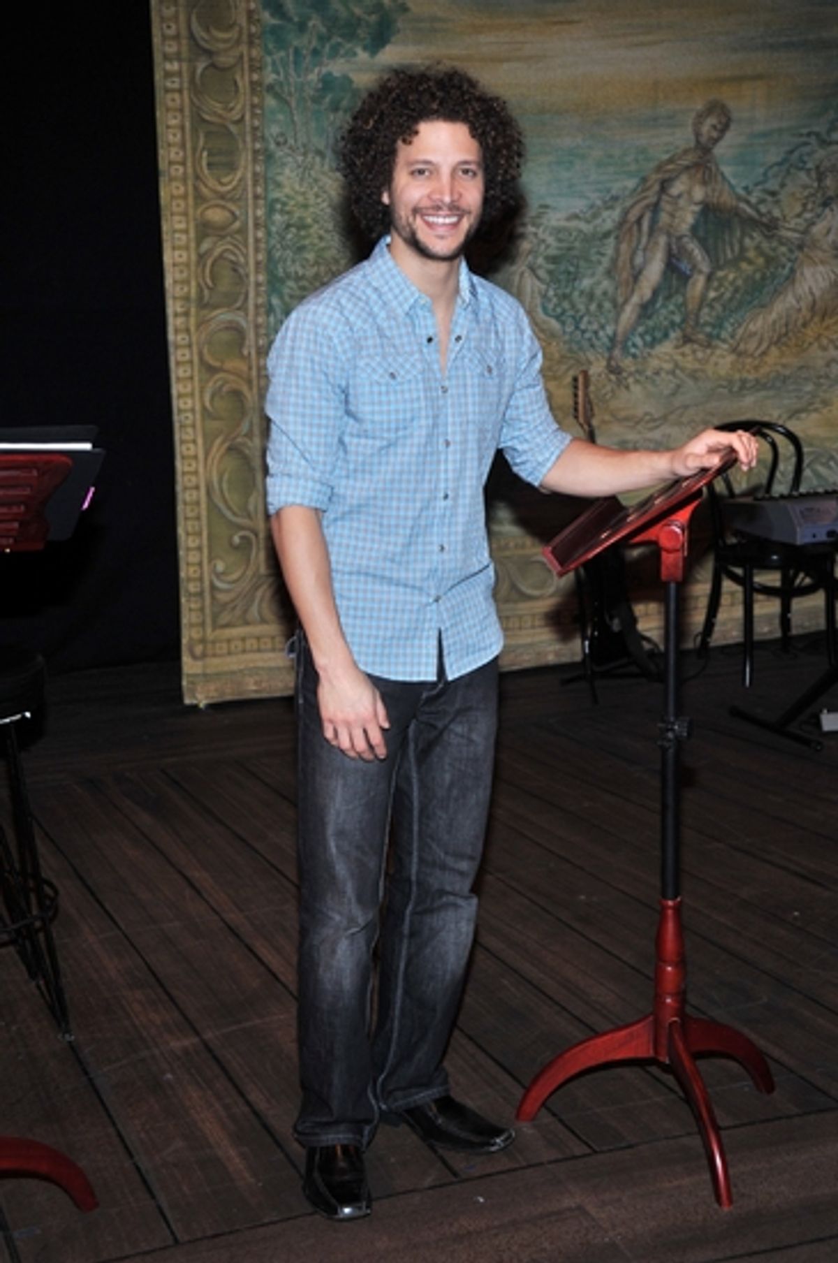 Justin Guarini at 'THE AWAKENING OF ANGEL DeLUNA' Reading