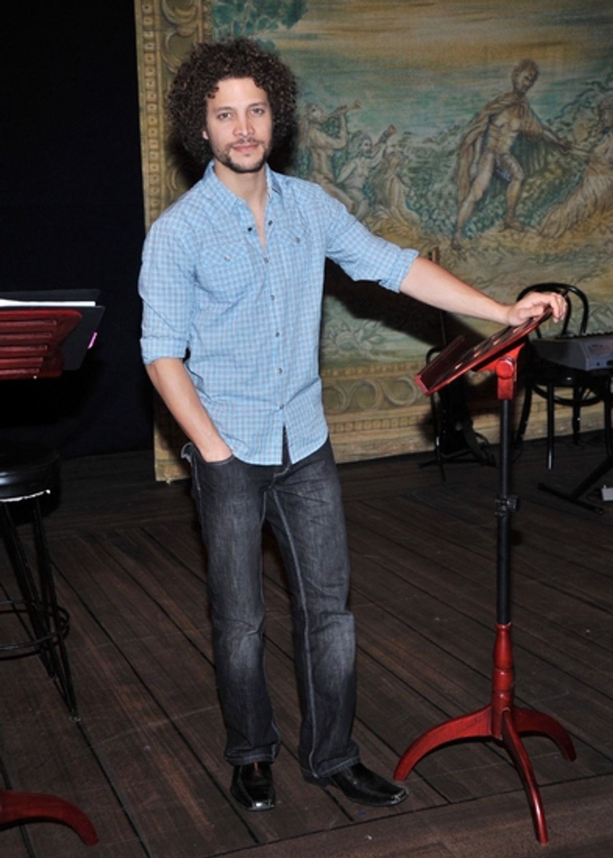 Justin Guarini at 'THE AWAKENING OF ANGEL DeLUNA' Reading