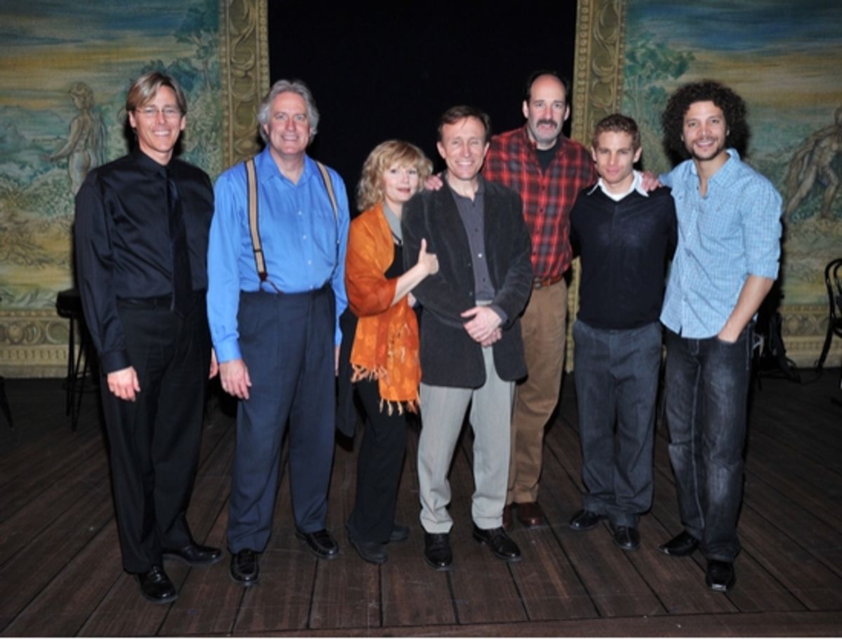 Lee Ellis, Scott Hickey, Bethe B. Austin, Kirby Ward, Dan Sharkey, Vayu O'Donnell and Justin Guarini  at 