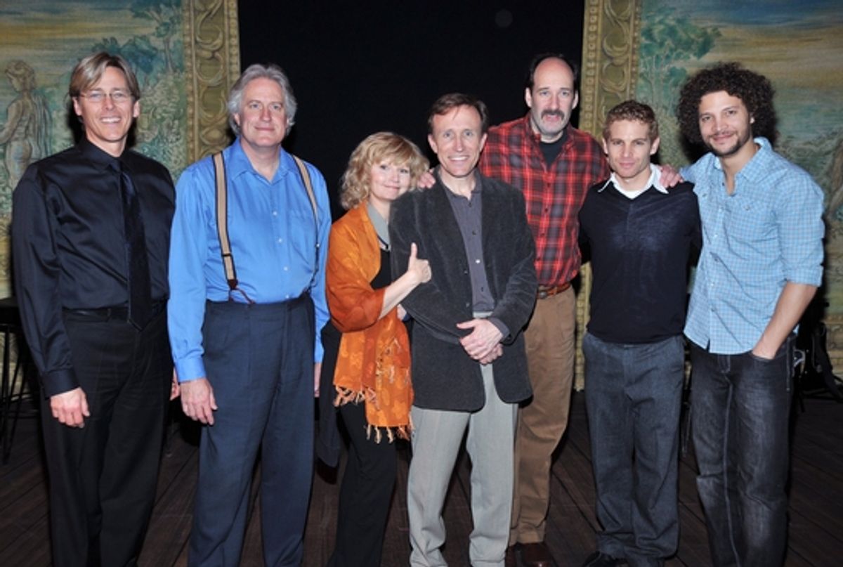 Lee Ellis, Scott Hickey, Bethe B. Austin, Kirby Ward, Dan Sharkey, Vayu O'Donnell and Justin Guarini  at 