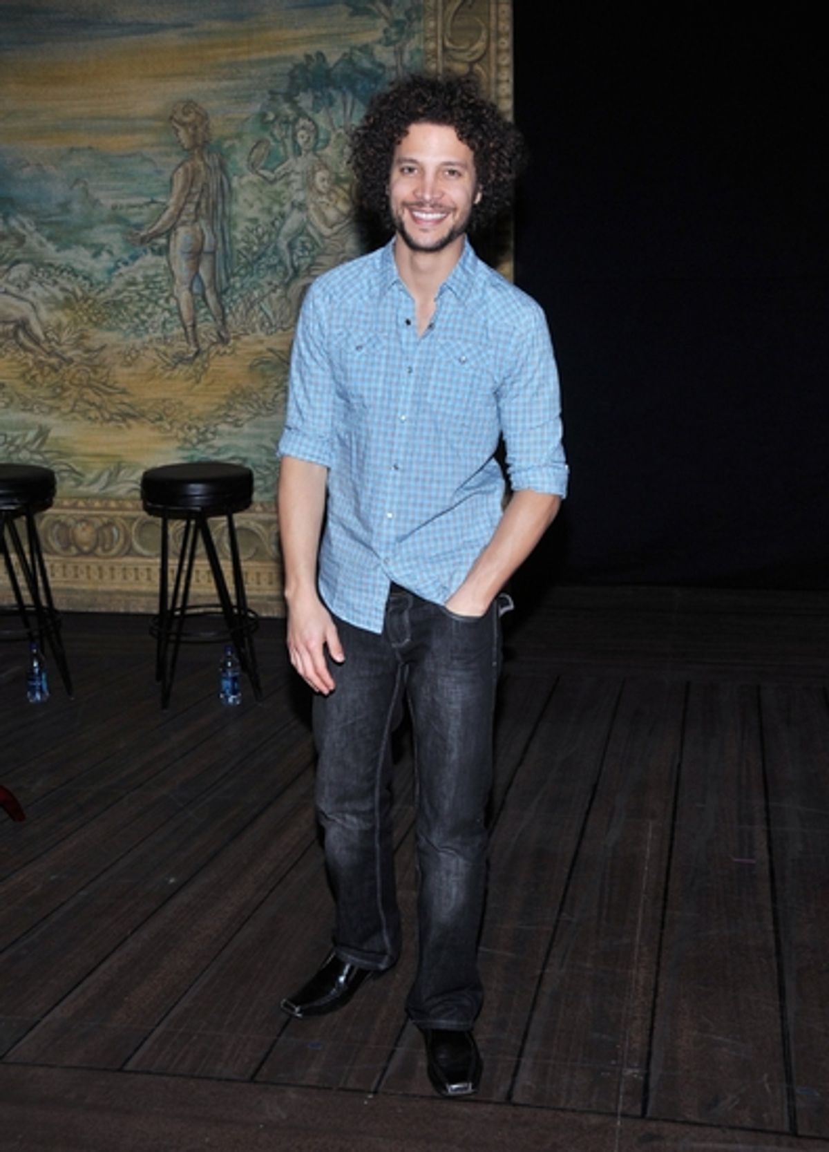 Justin Guarini at 'THE AWAKENING OF ANGEL DeLUNA' Reading